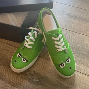 New in box The Bradford Exchange green m&m sneaker. Size 9.5